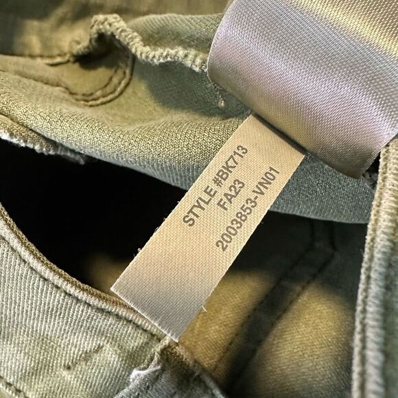 J.Crew Garment Dyed Utility Mini Skirt Women’s 2 Army Green Military Gropcore - Picture 9 of 9